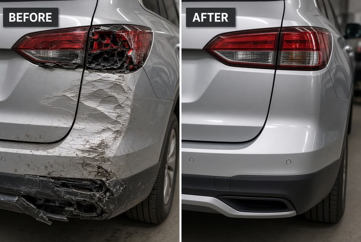 Rear End Collision Repair